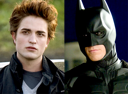 Robert Pattinson, Twilight, Christian Bale, Dark Knight Robert Pattinson, Twilight, Christian Bale, Dark Knight